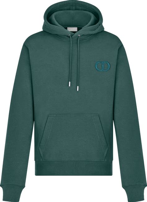 green dior hoodie|dior sweatshirts for men.